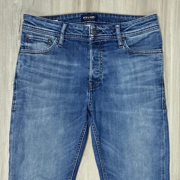 Jack & Jones Mens size 31 Clark Regular Fit Jeans JOS 317 NOOS ~ 31x32 - Picture 6 of 16